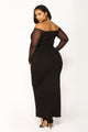 Morticia Dress - Black