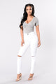 Canopy Jeans - White