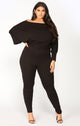 Pro Lounger Jumpsuit - Black