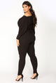 Pro Lounger Jumpsuit - Black