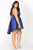 Hilda High Low Dress - Blue