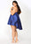 Hilda High Low Dress - Blue