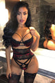 The Love You Give 3 Piece Set - Black/Red