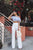 Victoria High Waisted Dress Pants - White